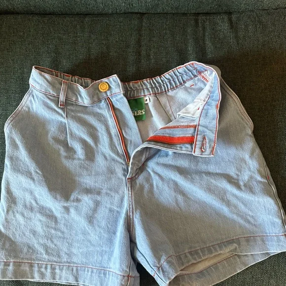 Big Bud Press Light Blue Jean Shorts - Picture 5 of 7